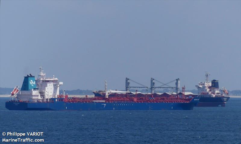 histria crown (Chemical/Oil Products Tanker) - IMO 9607629, MMSI 636015584, Call Sign D5BQ6 under the flag of Liberia