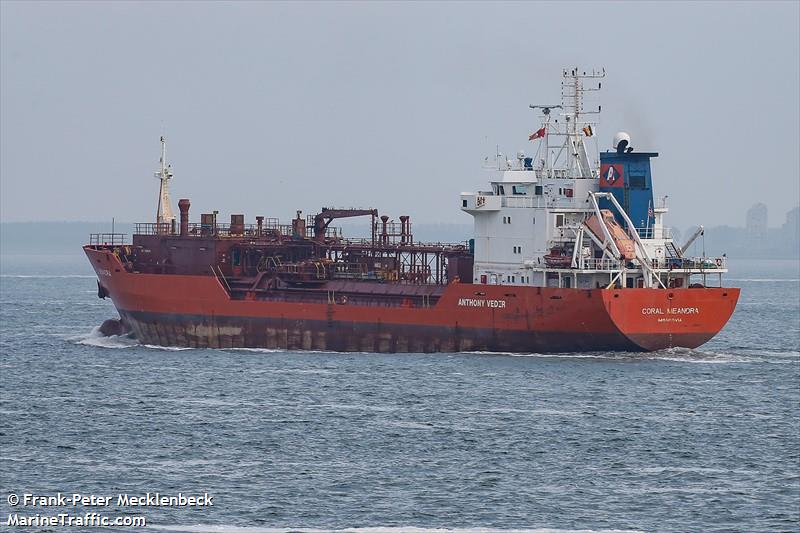 coral meandra (LPG Tanker) - IMO 9129380, MMSI 636017209, Call Sign D5JU6 under the flag of Liberia