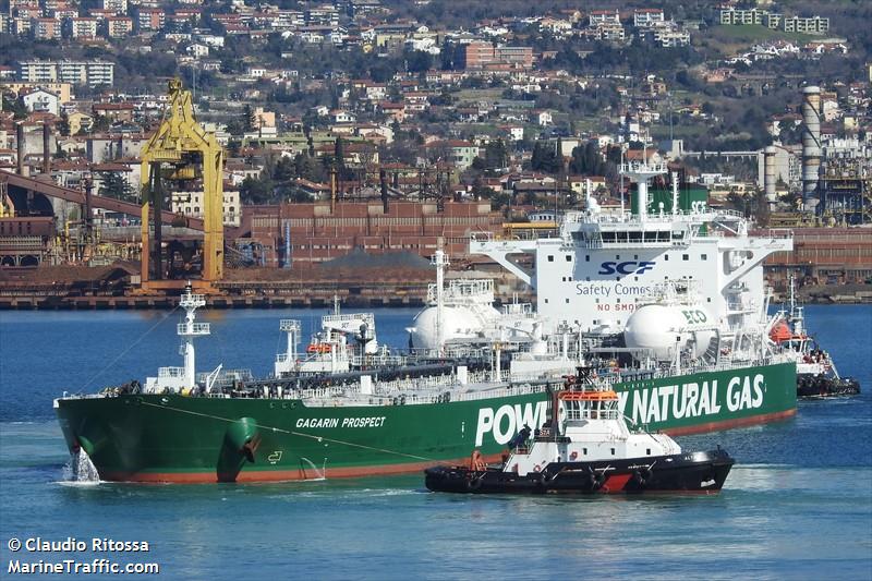 gagarin prospect (Crude Oil Tanker) - IMO 9826720, MMSI 636018682, Call Sign D5QW7 under the flag of Liberia
