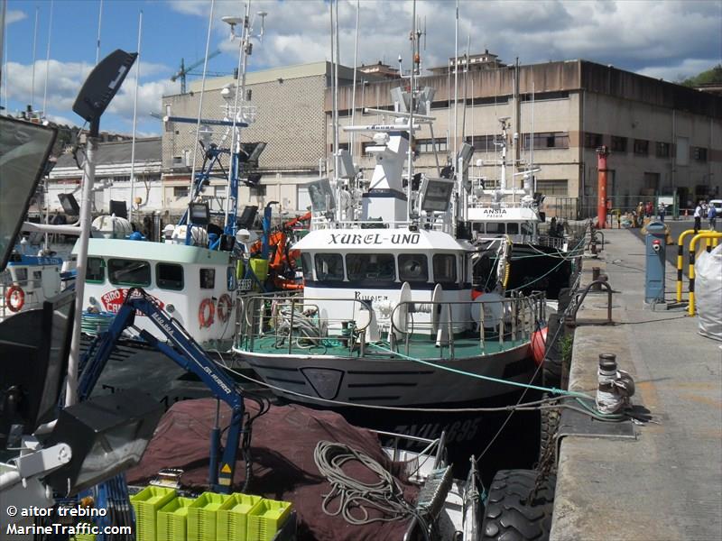 xurel uno (Fishing vessel) - IMO 2865090, MMSI 224105890, Call Sign EA 2300 under the flag of Spain