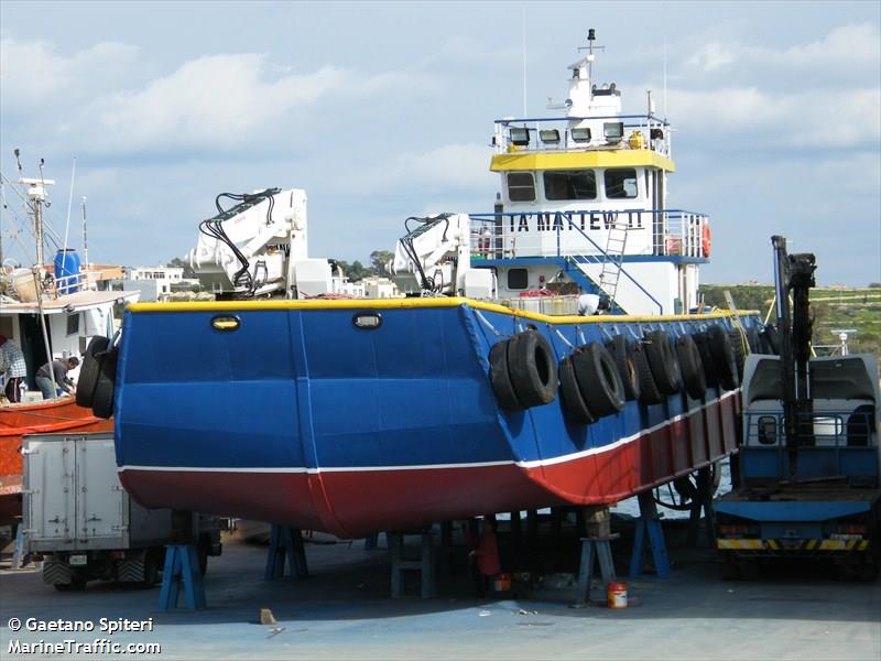 melita 10 (Fishing Support Vessel) - IMO 9548184, MMSI 256000552, Call Sign 9H9334 under the flag of Malta