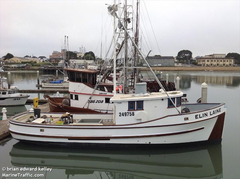 elin laine (Fishing vessel) - IMO , MMSI 367608670, Call Sign WDH3570 under the flag of United States (USA)