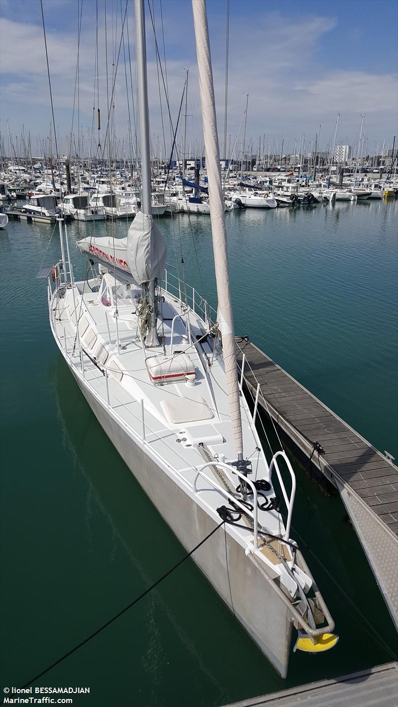 hesitation blues iii (Sailing vessel) - IMO , MMSI 227163360, Call Sign FAA8518 under the flag of France