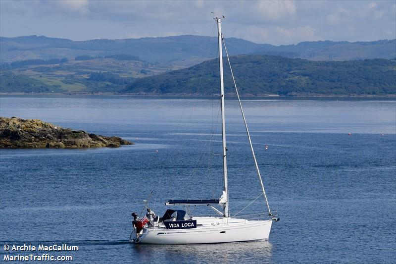 vida loca (Pleasure craft) - IMO , MMSI 235061608, Call Sign MMRA3 under the flag of United Kingdom (UK)