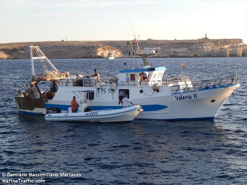 valeria secondo (Fishing vessel) - IMO , MMSI 247302520, Call Sign IXPR under the flag of Italy