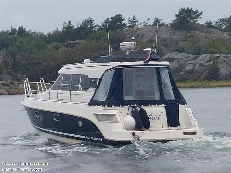 ariel (Pleasure craft) - IMO , MMSI 258131870, Call Sign LI6178 under the flag of Norway