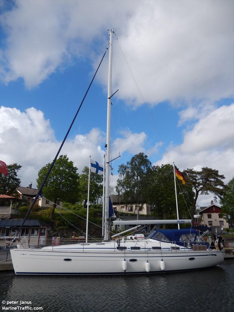 maddy (Sailing vessel) - IMO , MMSI 265686610, Call Sign SFE2777 under the flag of Sweden