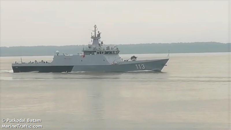 rmn warship 113 (Military ops) - IMO , MMSI 533140107, Call Sign 9MPC under the flag of Malaysia