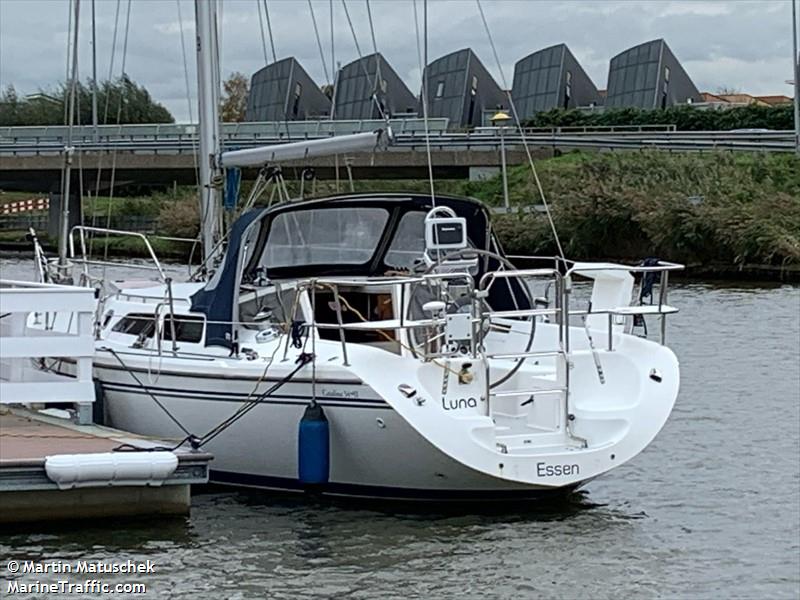 luna (Sailing vessel) - IMO , MMSI 211287420, Call Sign DA6710 under the flag of Germany