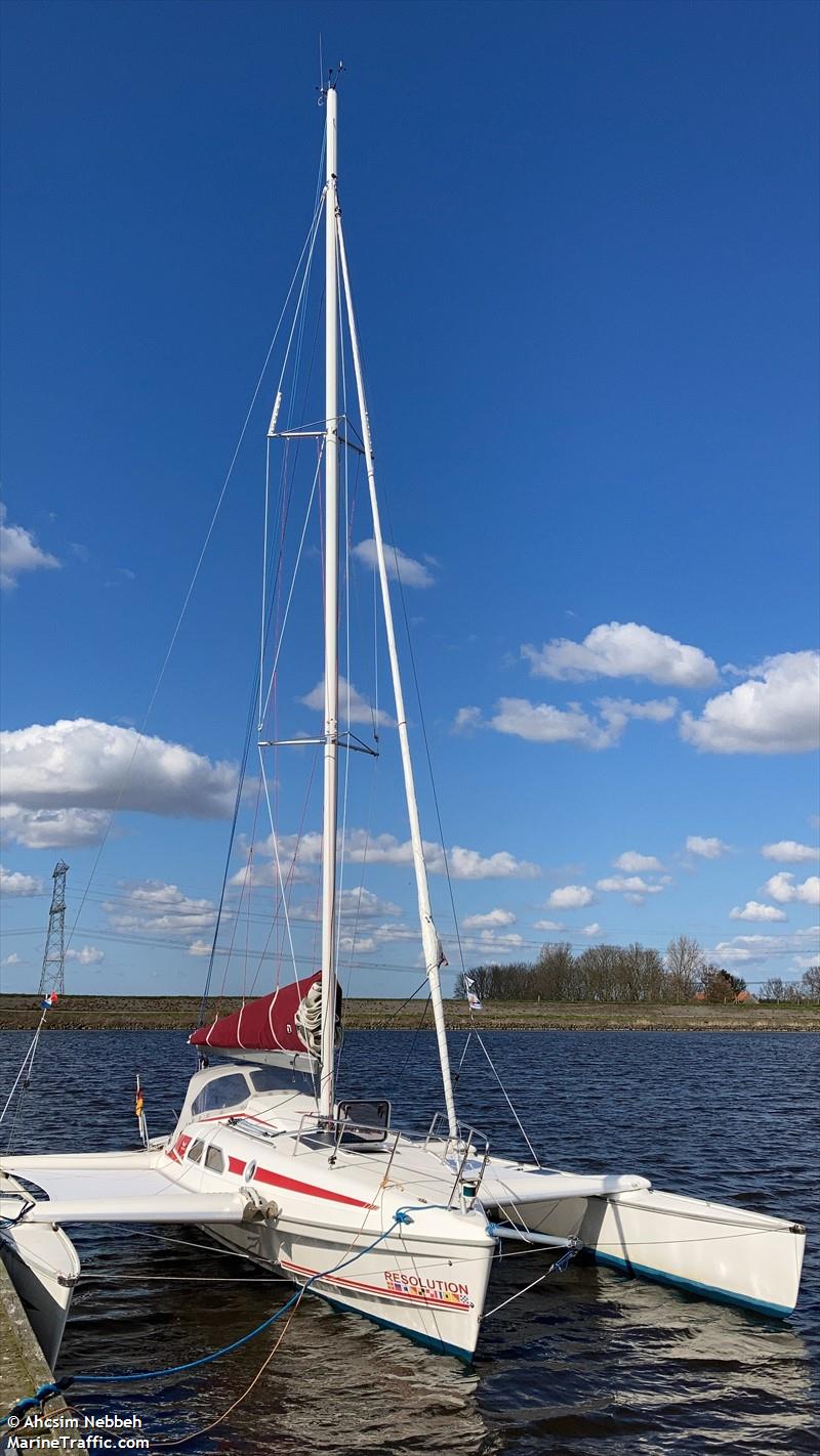 resolution (Pleasure craft) - IMO , MMSI 211473220 under the flag of Germany