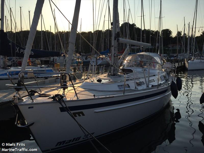 snaella (Pleasure craft) - IMO , MMSI 219017269, Call Sign XPE4456 under the flag of Denmark