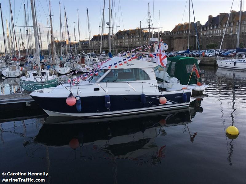 indybar (Pleasure craft) - IMO , MMSI 235021358, Call Sign MGGG5 under the flag of United Kingdom (UK)