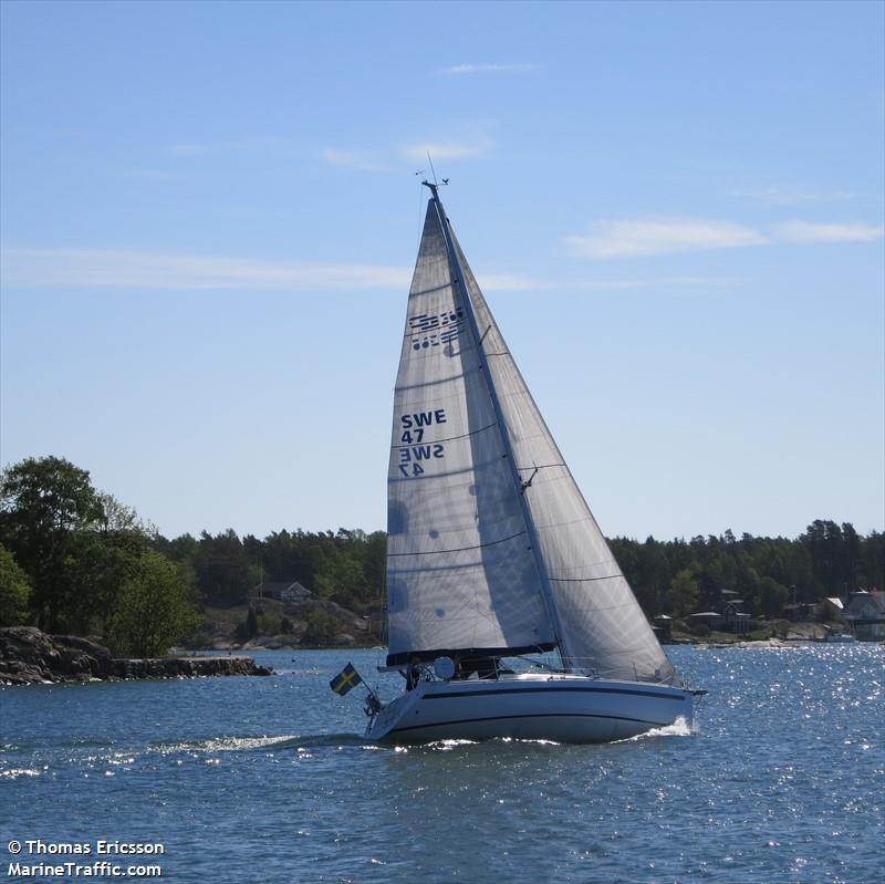 sea bee (Sailing vessel) - IMO , MMSI 265530480, Call Sign SC2898 under the flag of Sweden