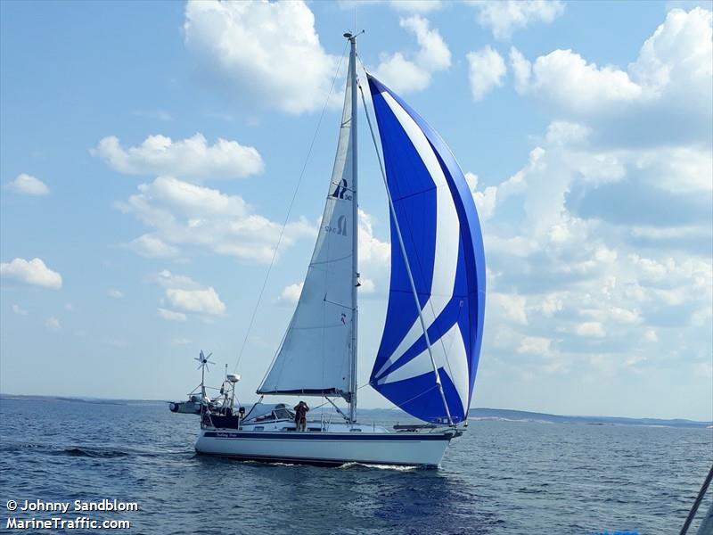 feeling free (Sailing vessel) - IMO , MMSI 265615900, Call Sign SD4215 under the flag of Sweden