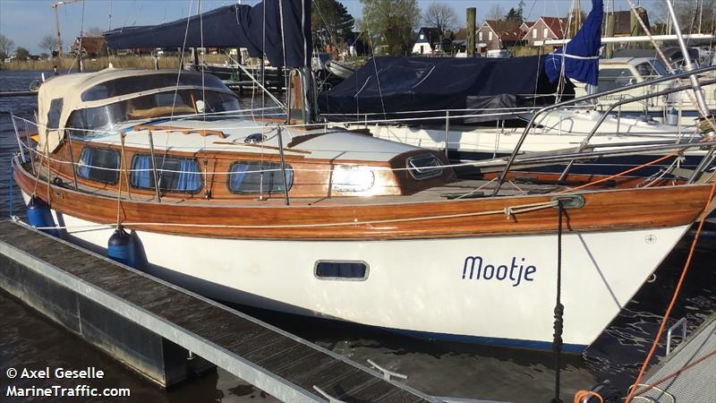 mootje (Sailing vessel) - IMO , MMSI 211799570, Call Sign DH2547 under the flag of Germany