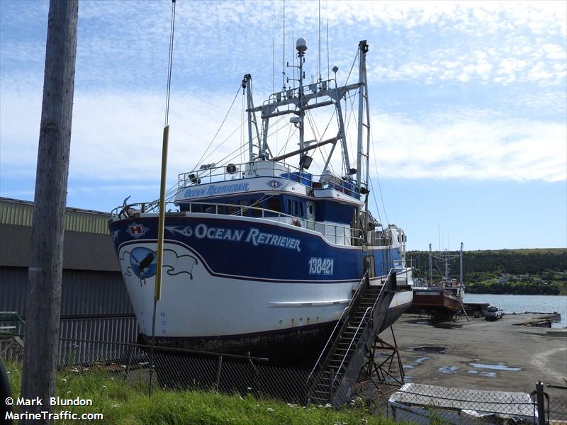 ocean retriever (Fishing vessel) - IMO , MMSI 316004118 under the flag of Canada