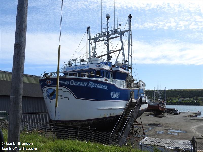 ocean retriever (-) - IMO , MMSI 316004118 under the flag of Canada