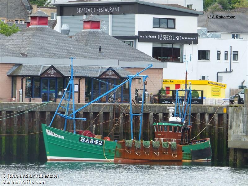 vervine ba842 (-) - IMO , MMSI 235006737 under the flag of United Kingdom (UK)