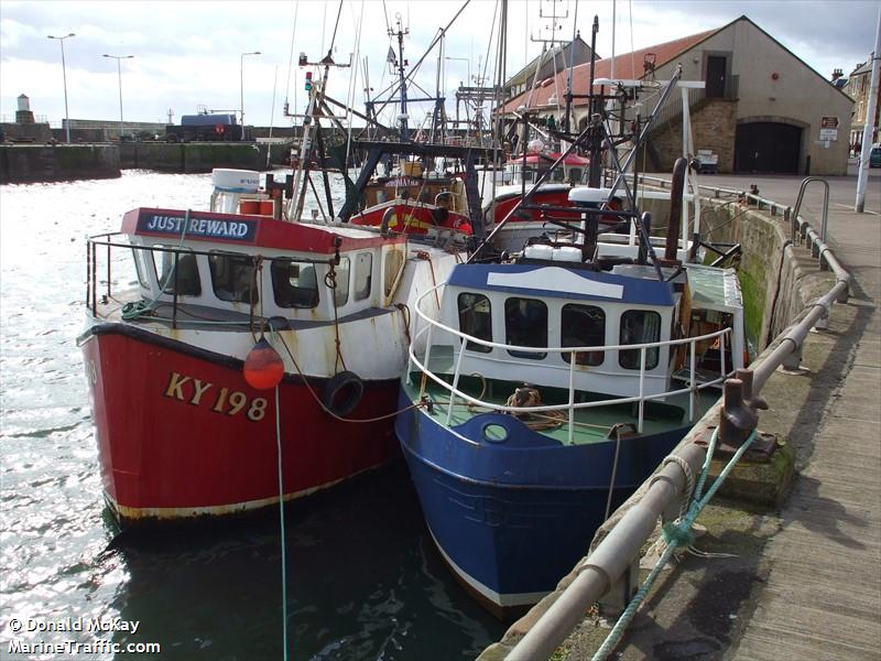 favour ii (Fishing vessel) - IMO , MMSI 235023688, Call Sign MQGU9 under the flag of United Kingdom (UK)