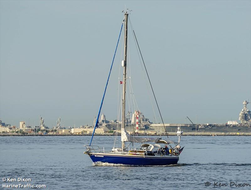 bluebird (Sailing vessel) - IMO , MMSI 367607910, Call Sign WDH3495 under the flag of United States (USA)