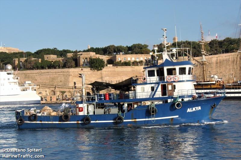 alkya (Fishing vessel) - IMO , MMSI 209285000, Call Sign 5BAA5 under the flag of Cyprus