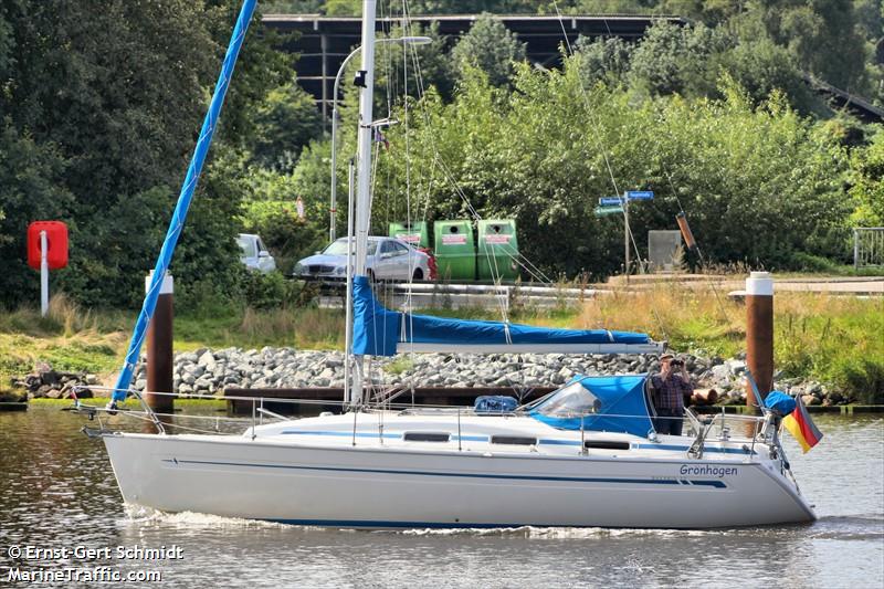 groenhoegen (Sailing vessel) - IMO , MMSI 211692860, Call Sign DC8489 under the flag of Germany