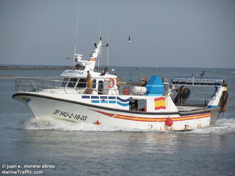 el martino (Fishing vessel) - IMO , MMSI 224106190, Call Sign EA4101 under the flag of Spain