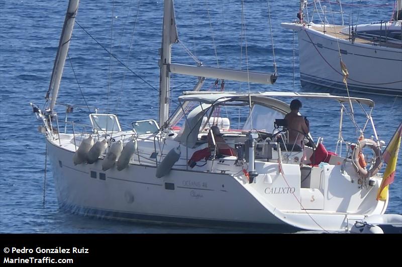 calixto fp (Sailing vessel) - IMO , MMSI 224179880, Call Sign EA9156 under the flag of Spain
