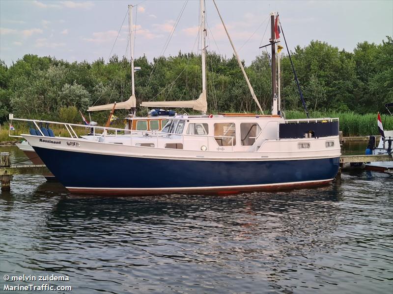 rossinant (Pleasure craft) - IMO , MMSI 244000637, Call Sign PE3809 under the flag of Netherlands