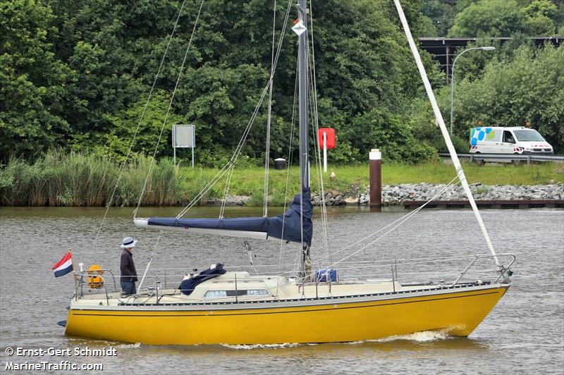 woelwijck (Sailing vessel) - IMO , MMSI 244850876, Call Sign PG9839 under the flag of Netherlands