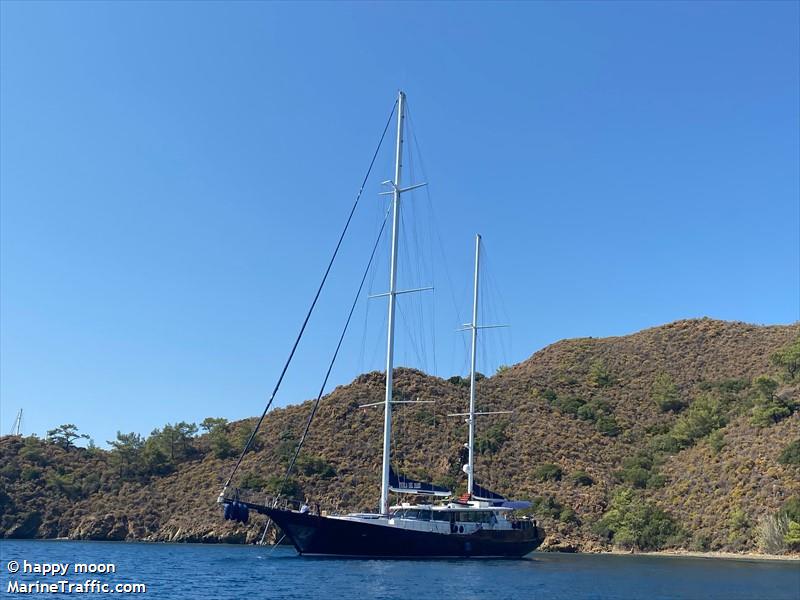 perla del mare (Pleasure craft) - IMO , MMSI 271047408, Call Sign TCA5865 under the flag of Turkey
