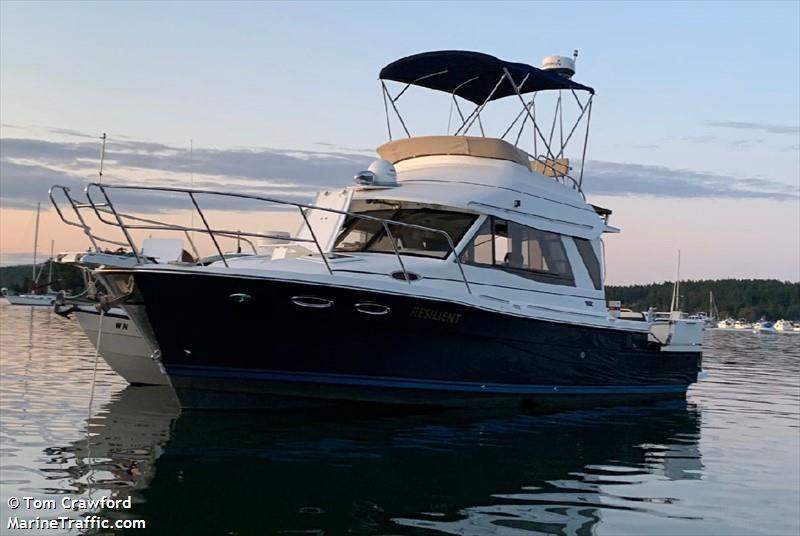 resillient (Pleasure craft) - IMO , MMSI 338403245 under the flag of USA