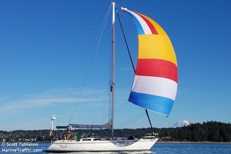 tuuli (Sailing vessel) - IMO , MMSI 368104410, Call Sign WDK9518 under the flag of United States (USA)