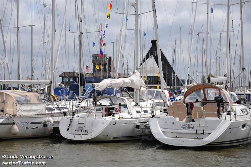 volante (Sailing vessel) - IMO , MMSI 205988010, Call Sign OR9880 under the flag of Belgium