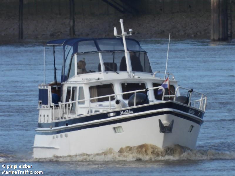matilda (Pleasure craft) - IMO , MMSI 211249140, Call Sign DA8893 under the flag of Germany