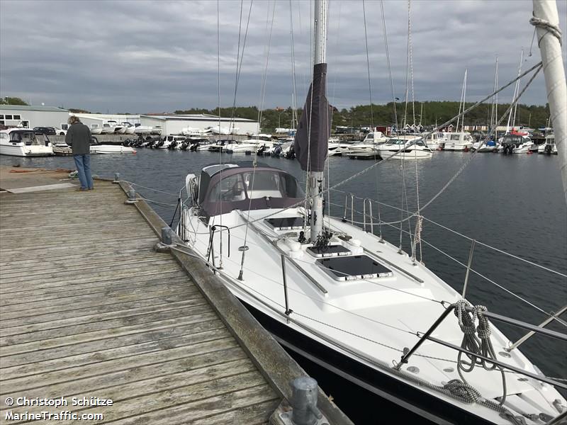 free spirit (Sailing vessel) - IMO , MMSI 211486150, Call Sign DJ7606 under the flag of Germany