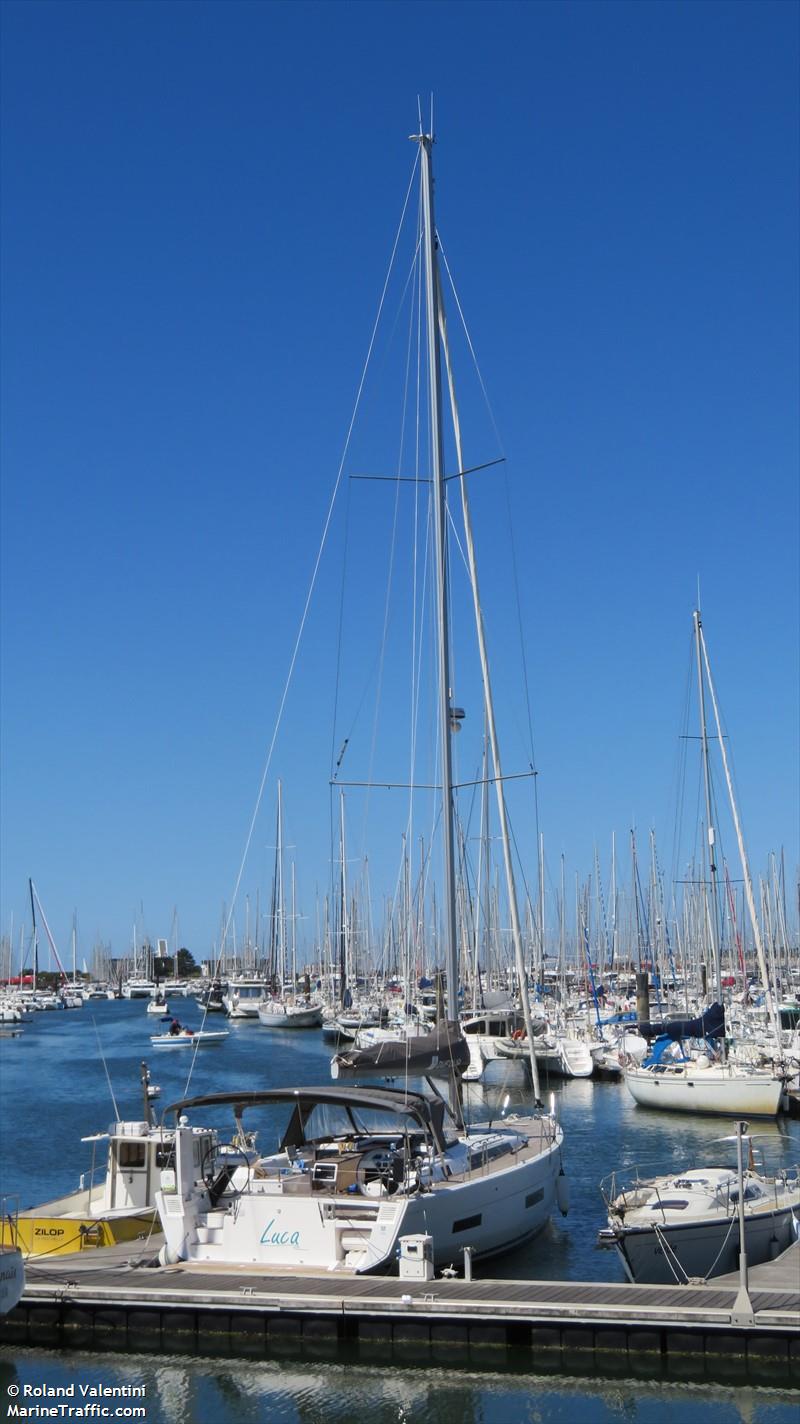 luca (Sailing vessel) - IMO , MMSI 211505880, Call Sign DCCD2 under the flag of Germany