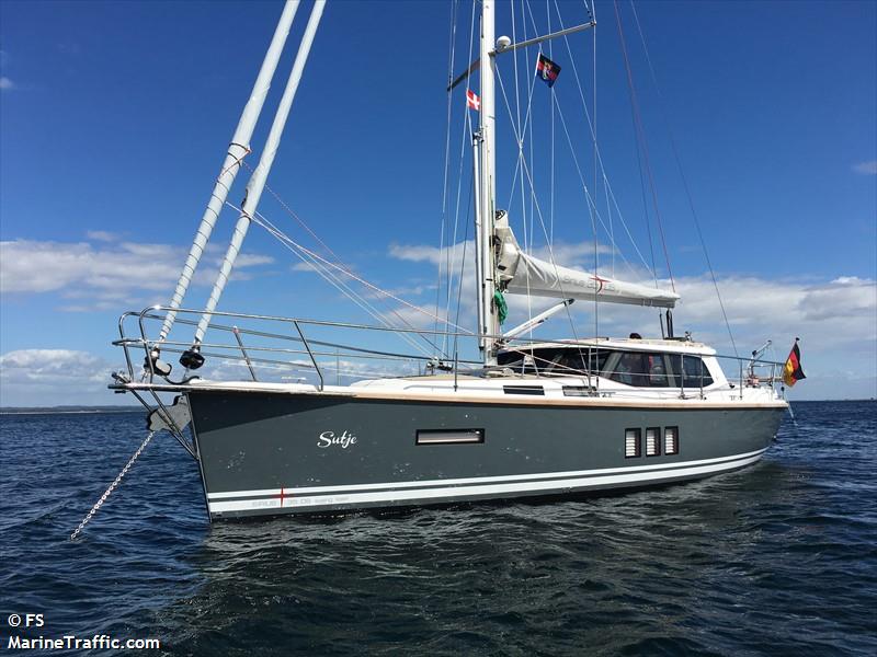 sutje (Sailing vessel) - IMO , MMSI 211762580, Call Sign DK9558 under the flag of Germany