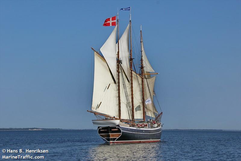 marilyn anne (Sailing vessel) - IMO , MMSI 219012175, Call Sign OXBJ under the flag of Denmark