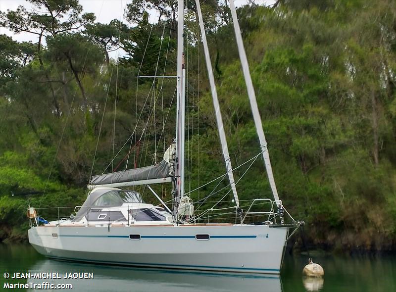 salouti 2 (Sailing vessel) - IMO , MMSI 227085190, Call Sign FGH3369 under the flag of France