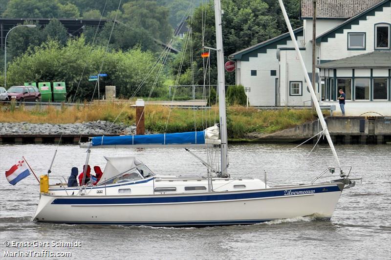 zilvermeeuw (Pleasure craft) - IMO , MMSI 244047692, Call Sign PC6255 under the flag of Netherlands