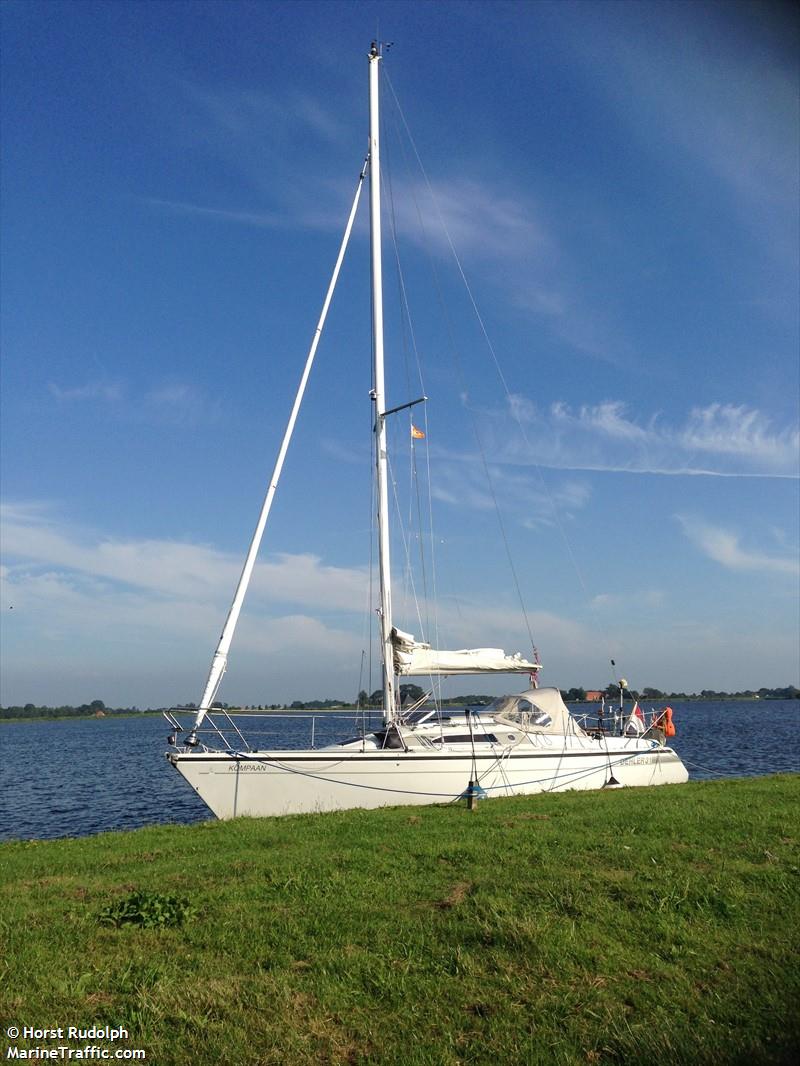 kompaan (Sailing vessel) - IMO , MMSI 244140514, Call Sign PI6913 under the flag of Netherlands