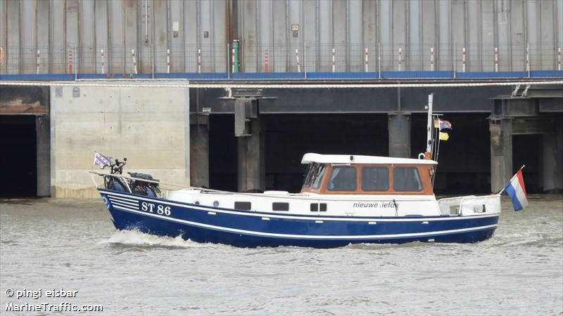 nieuwe liefde (Pleasure craft) - IMO , MMSI 244170997, Call Sign  PE7655 under the flag of Netherlands