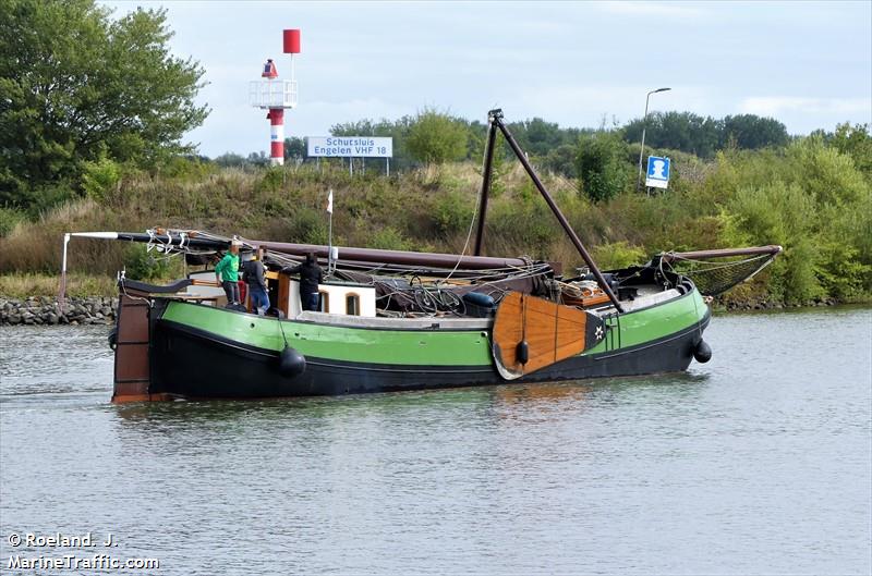 triton (Sailing vessel) - IMO , MMSI 244630077, Call Sign PB5829 under the flag of Netherlands