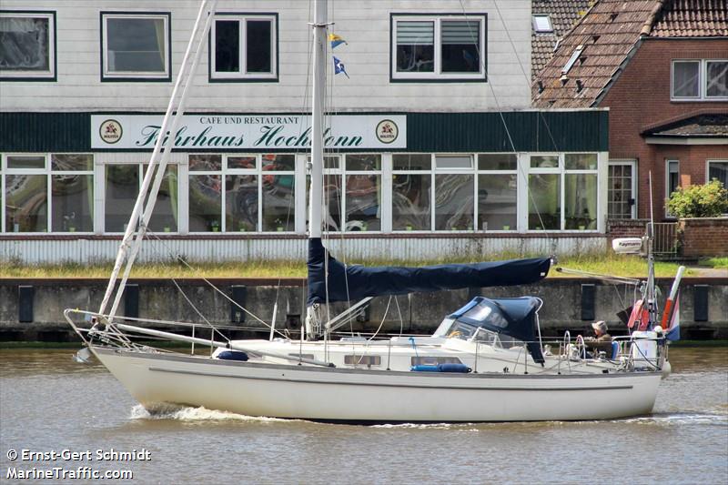 calypso iii (Sailing vessel) - IMO , MMSI 244790612, Call Sign PD4657 under the flag of Netherlands