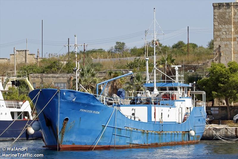 princess duda (-) - IMO , MMSI 256000930, Call Sign 9H4181 under the flag of Malta