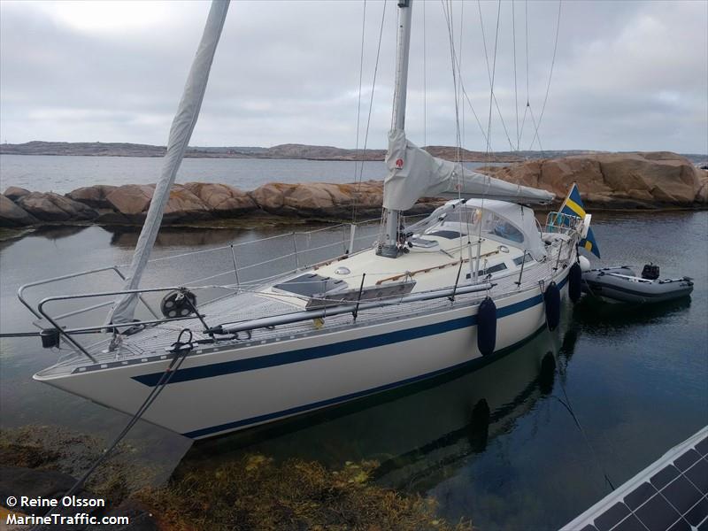 veronica (Pleasure craft) - IMO , MMSI 265709280, Call Sign SC9000 under the flag of Sweden