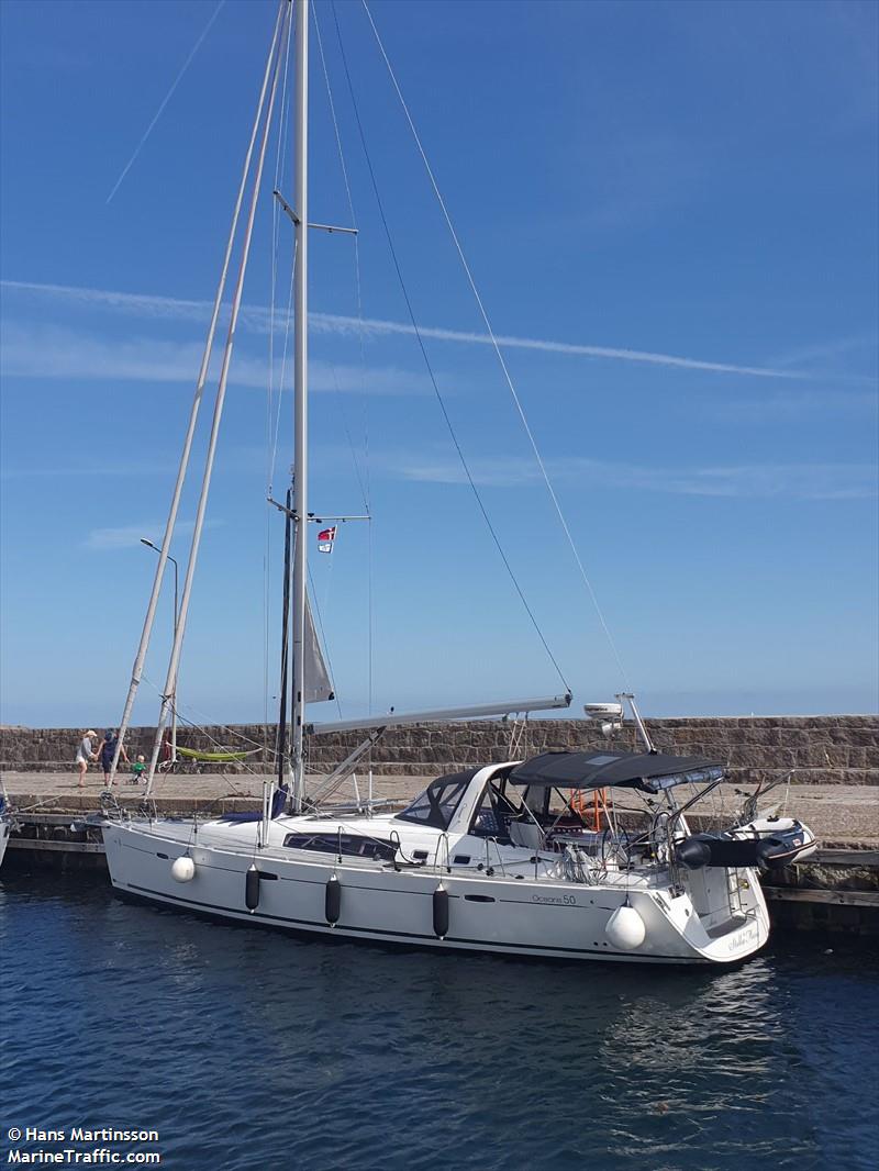 stella maris (Sailing vessel) - IMO , MMSI 265779990, Call Sign SHIO under the flag of Sweden