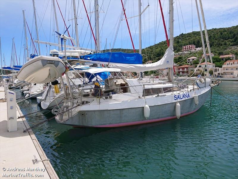 salana (Sailing vessel) - IMO , MMSI 211404150 under the flag of Germany