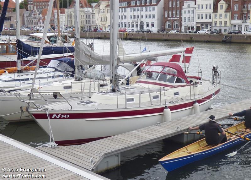 naja (Pleasure craft) - IMO , MMSI 219004906, Call Sign XPD8112 under the flag of Denmark